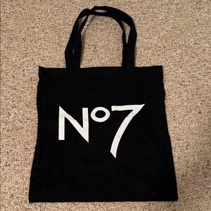 🌟FLASH SALE 🌟
Black Tote Bag with White Print